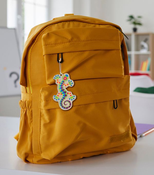 Алмазная (кристальная) мозаика Фрея ALVP-027, подвеска Ящерка, 6х10 см