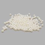 Бусины пластик (жемчуг) ⌀8 мм, 50 г, Astra&Craft (003 NL телесный)