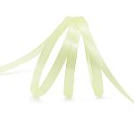 Лента атласная 1-сторонняя 6.0 мм / 22.86±1 метров, 057 лимонный, Globus