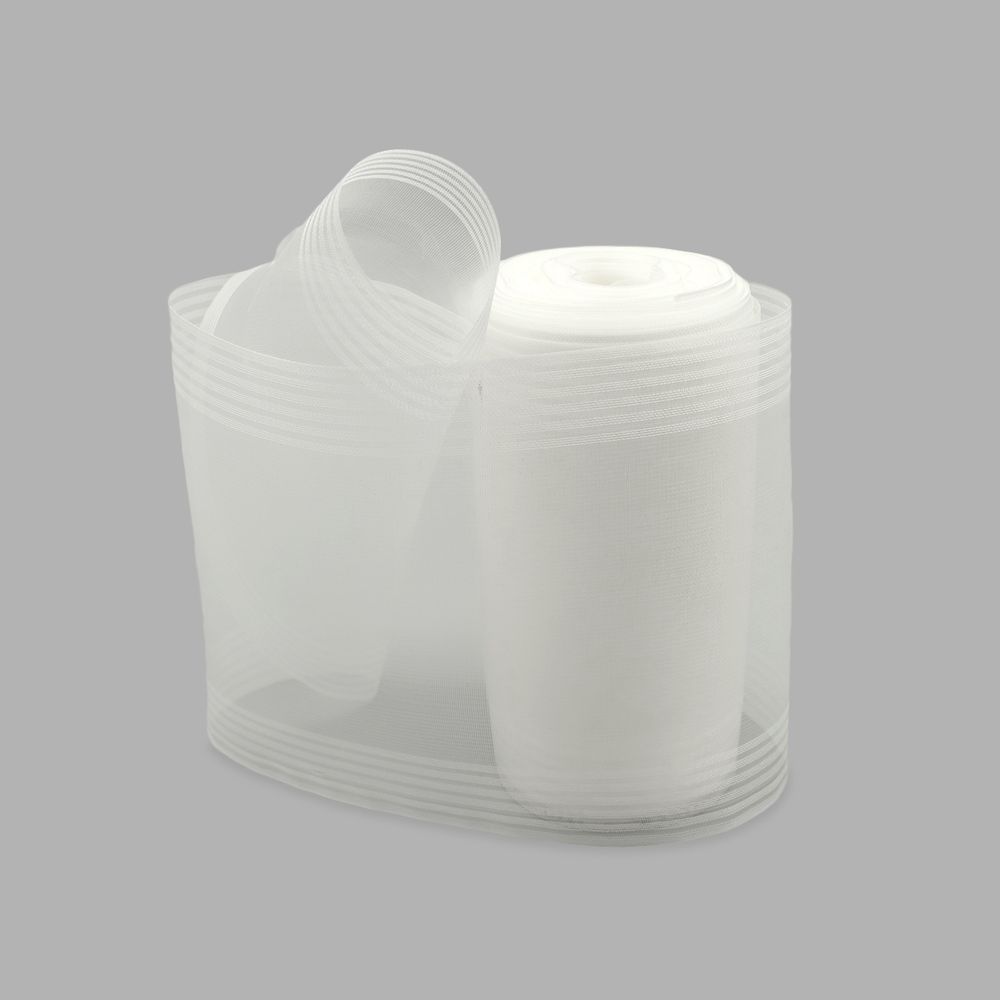 Лента для бантов (капрон) 11 см, 25 м (белый) С3503