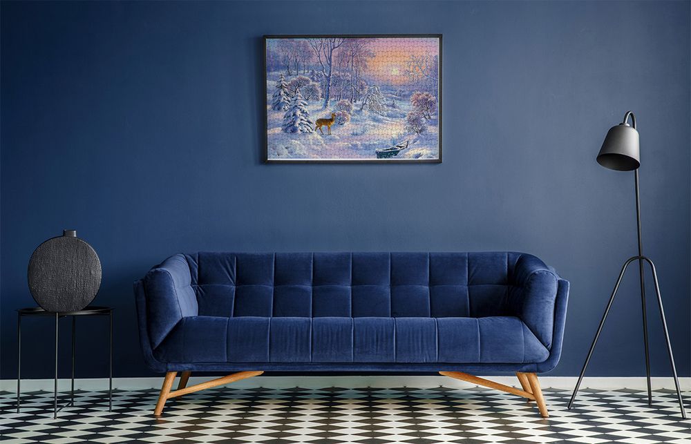 Пазл 1500 элементов, Морозная свежесть, PZL-1500/13, Фрея