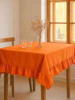 Габардин 150 г/м², 150 см / 50 метров, TBY.163962, цв.неон оранжевый