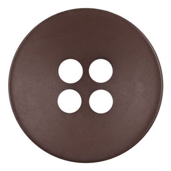 Пуговицы 4 прокола костюмные 15 мм, 12 шт, 302 коричневый, Blitz DRN 0057