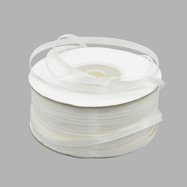 Лента атласная 1-сторонняя 30.0 мм / 100±2 метров, 411006, шампань, Globus