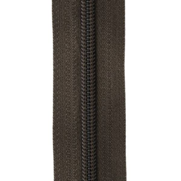 Молния рулонная спираль (витая) Т5 (5 мм) / 200 метров, 294 шоколадный, Gamma