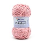 Пряжа Astra Premium (Астра Премиум) Светлячок светоотражающая (Reflective) / уп.2 мот. по 100 г, 90 м, 115 первый румянец