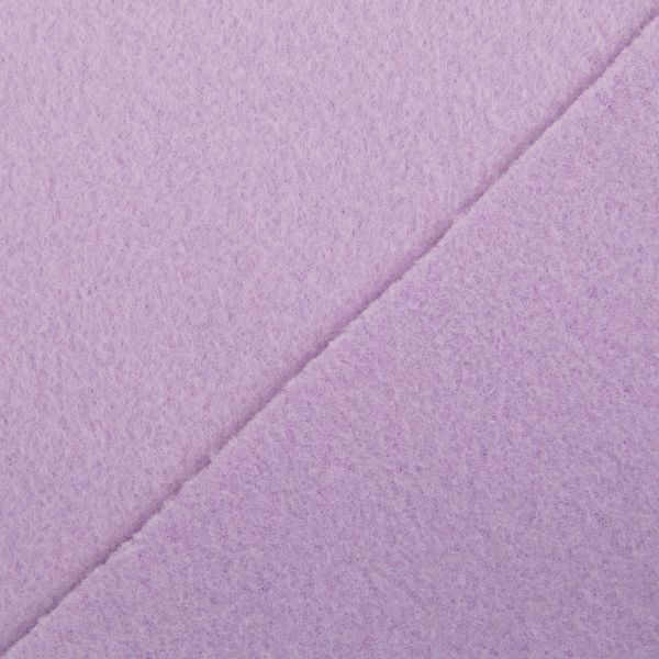 Флис 2-сторонний 160 см / 10 метров, лаванда/lavender, Gamma FG-005