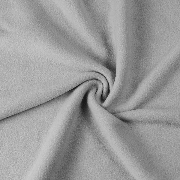 Флис 2-сторонний 190 г/м², 150 см / 10 метров, TBY-0059-336.27, цв.S336 св.серый