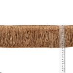 Бахрома отделочная широкая 100.0 мм / 25 метров, 107 серо-бежевый, Gamma 2010