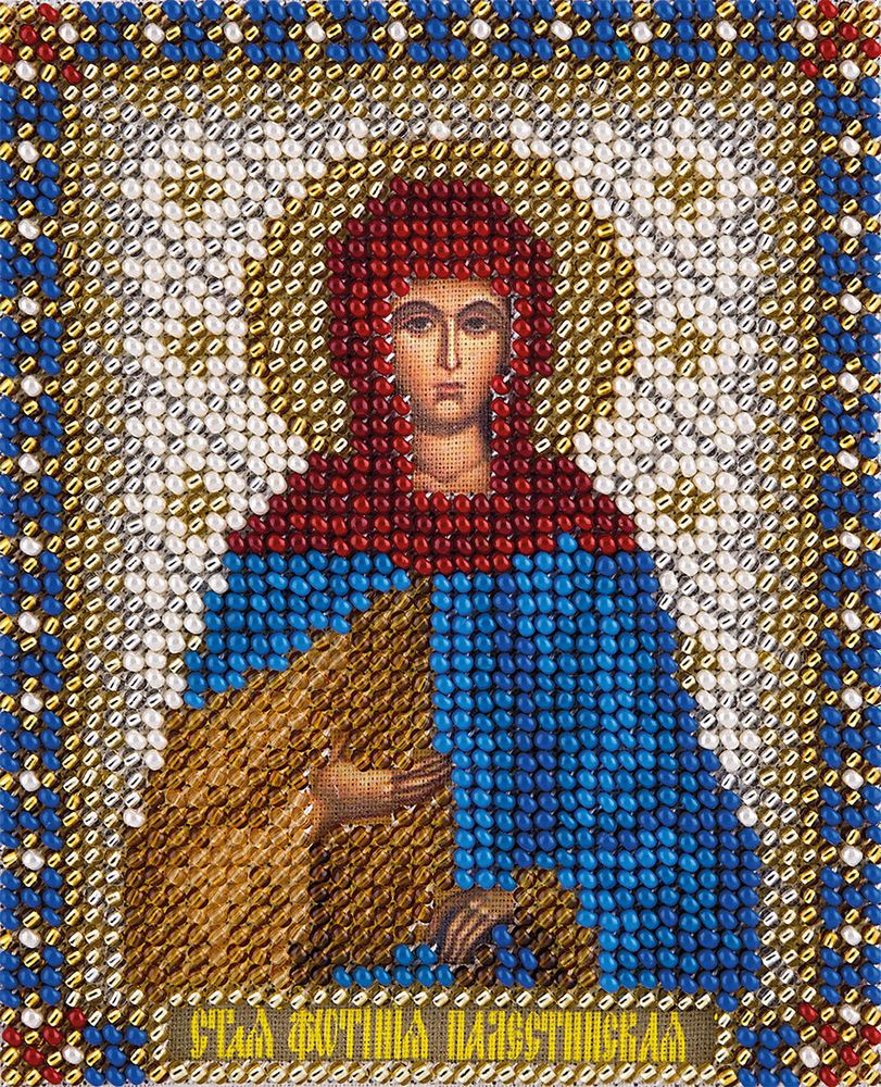 Panna, Икона Святой Светланы Палестинской, 8,5х10,5 см