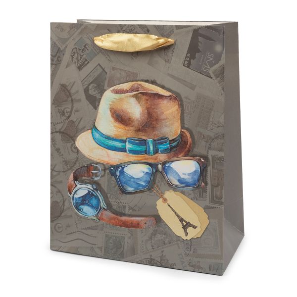 Подарочный пакет 210 г/м², 18х23х10 см, 12 шт, 01, Stilerra BPYS