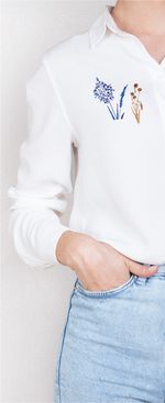 Набор для вышивания нитками Panna Живая картина JK-2285, Сухоцветы, 4х10 см