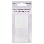 Удлинитель застежки для бюстгальтера 38.0 мм, 5 шт, полиэстер, 01 белый, Blitz ZBT-38