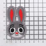 Термоаппликация Зайчик, 72х40 мм, LA439