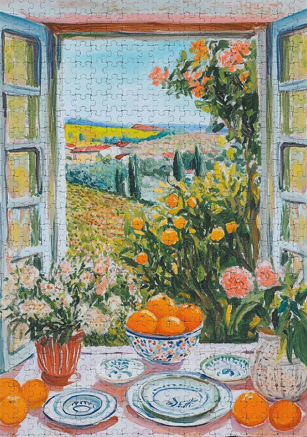 Пазл 1000 элементов, PZL-1000/90 Окно в лето, Фрея