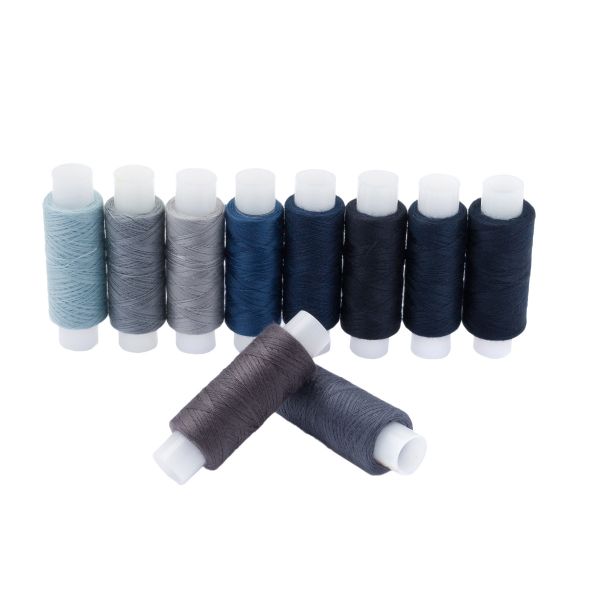 Швейные нитки (набор) 50/2, 10 кат. по 200 метров, ассорти №20, Astra&Craft