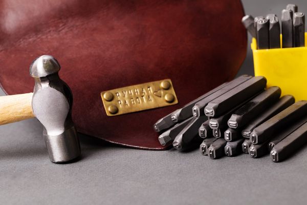 Набор штампов для чеканки по металлу Промысел MT-006 4 мм, русский алфавит