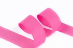 Лента репсовая (в рубчик) с зубчатым краем 25.0 мм / 25±1 метров, 156 розовый, Gamma PTGR-25