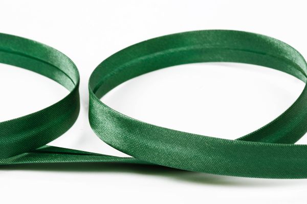 Косая бейка атласная 12 мм / 132±1 метра, 139 салатовый, Gamma GK-12P