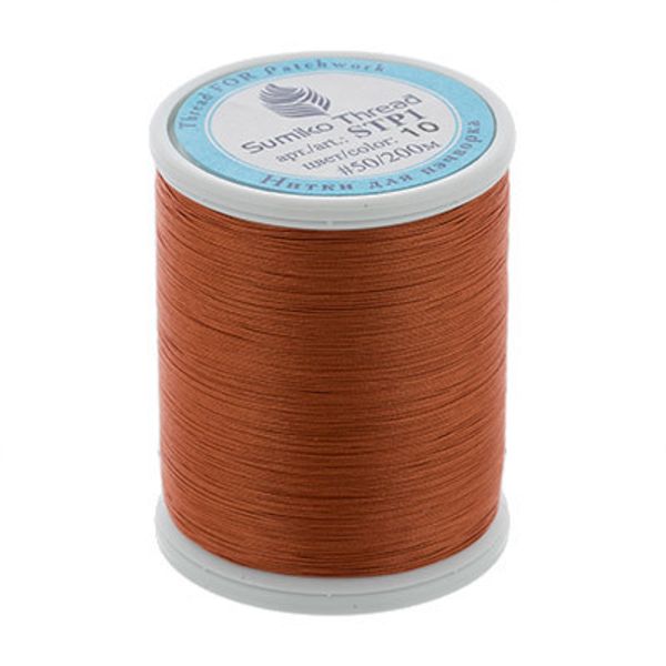 Нитки для пэчворка SumikoThread 200 м, (219 ярд), 10 охра