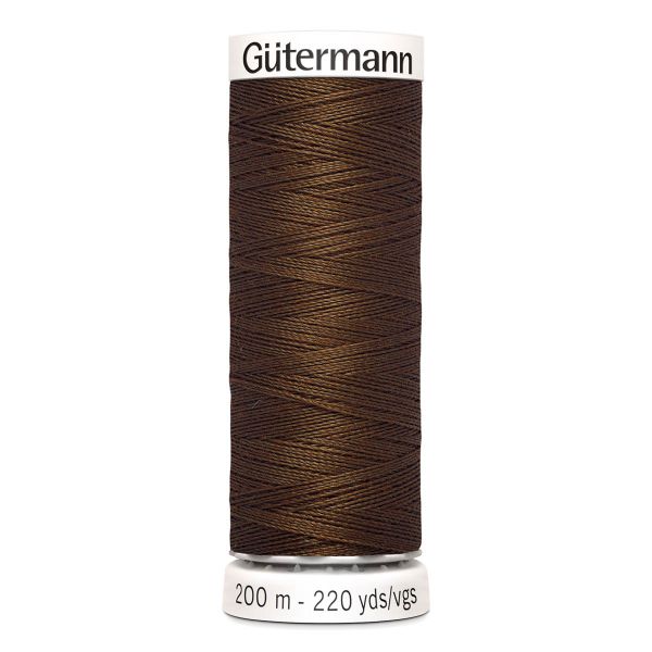 Нитки универсальные Gutermann Sew-all, 200м, 767 св.коричневый, 5 катушек