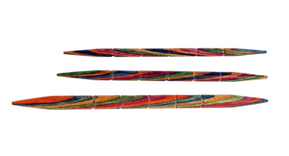 Спицы вспомогательные для кос Knit Pro 3,25мм/80 мм, 4мм/8⌀5 мм, 5,5мм/10⌀5 мм, 20501