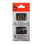 Иглы ручные для штопки №22/24, 6 шт, Pony