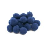 Помпоны для творчества 20 мм, 20 шт, 27 т.синий AR079