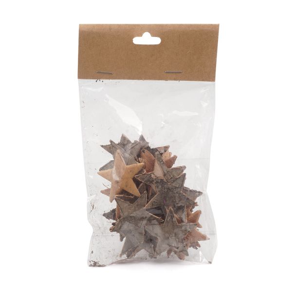 Декоративные элементы из коры дерева 