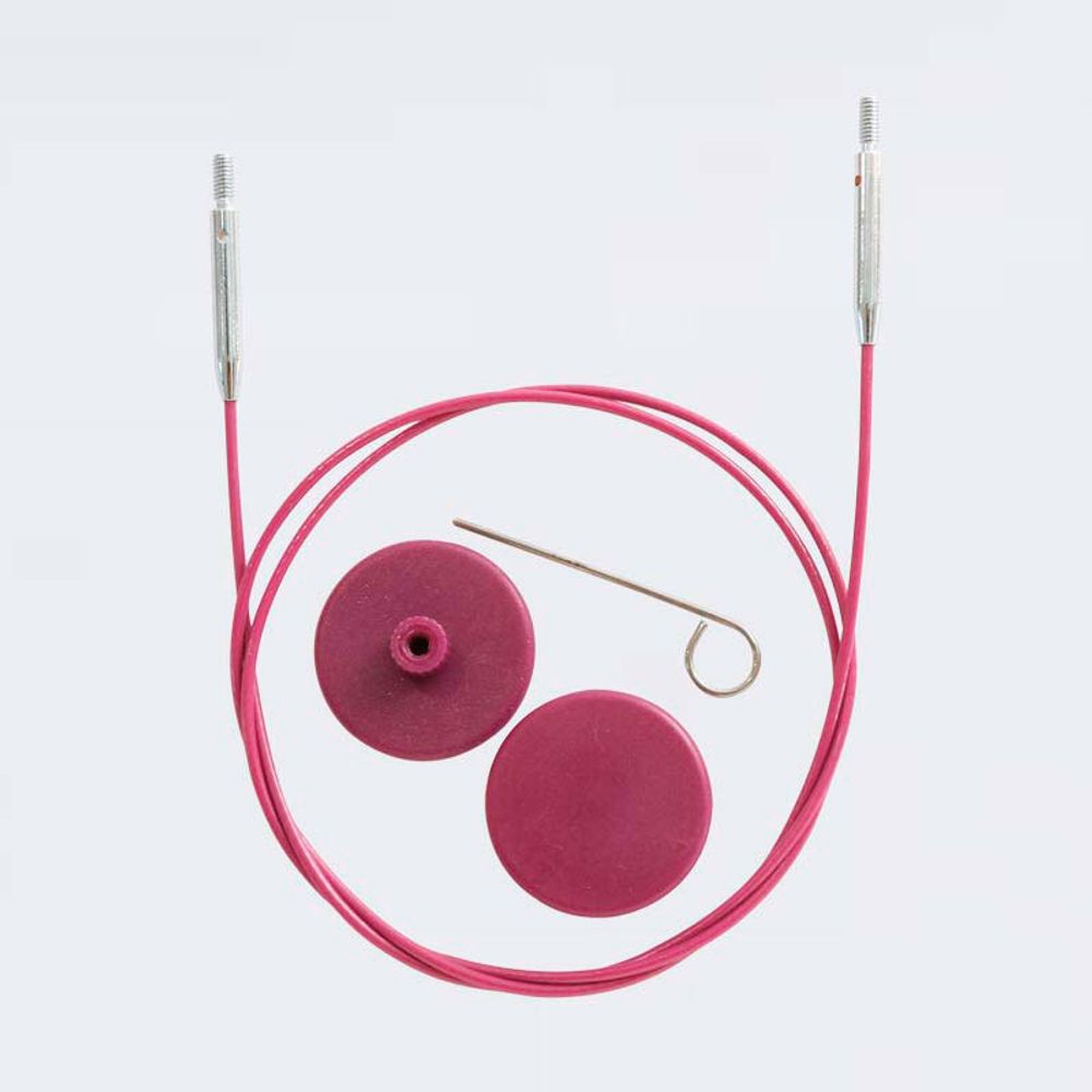 Тросик для съемных спиц Knit Pro, длина 56 (80) см, 10664