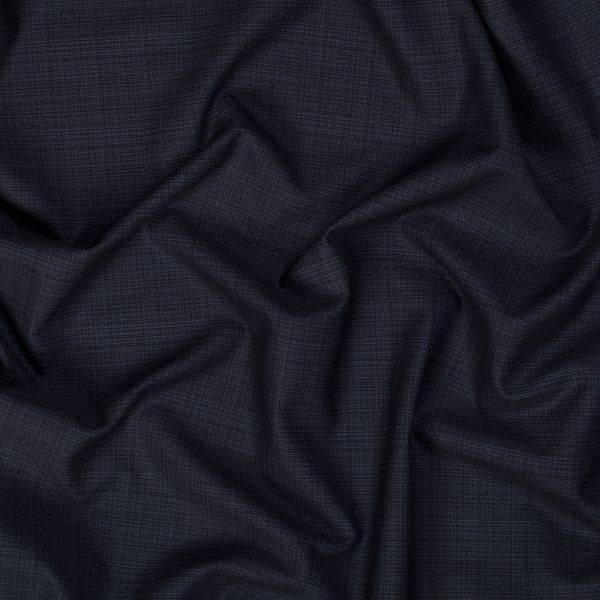 Ткань костюмная 191 г/м², 150х150±2 см, 05 т.синий/dark blue, Gamma SUTF-002N