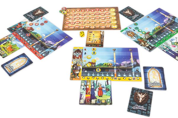 Игра настольная По следам дракона, Эврикус BG-12015