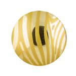 Подхваты шторные магнитные с рисунком ⌀35 мм, 2 шт, 02А золото/мат. золото (Зебра), Gamma