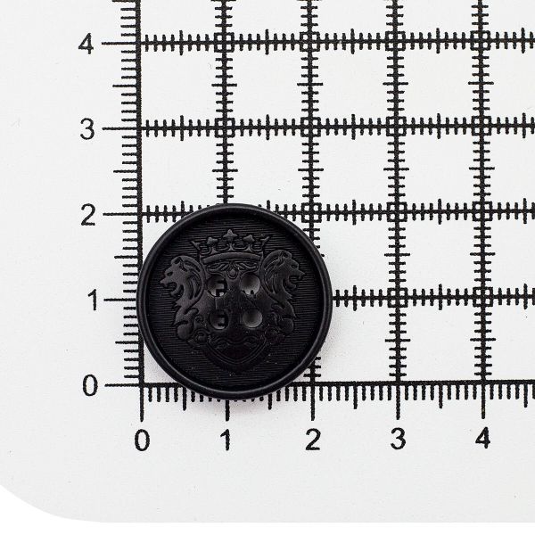 Пуговицы 4 прокола 36L (Blk-200 (черный)), 72 шт, S090106