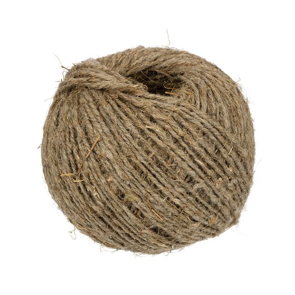 Шпагат льняной ⌀1.4 мм, 100 м, суровый, Gamma ШЛ3