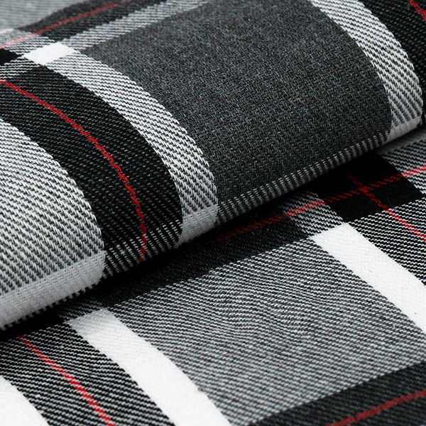 Фланель рубашечная 150 г/м², 150 см / 2 метра, TBY.Fl.T439.2, цв.439 черный