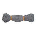 Шнур плетеный ⌀1.5 мм / 100 метров, 012 серый