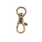 Карабин металл 12.0 мм (42х17 мм), 10 шт, 24 под бронзу, Gamma GH 102/12/10