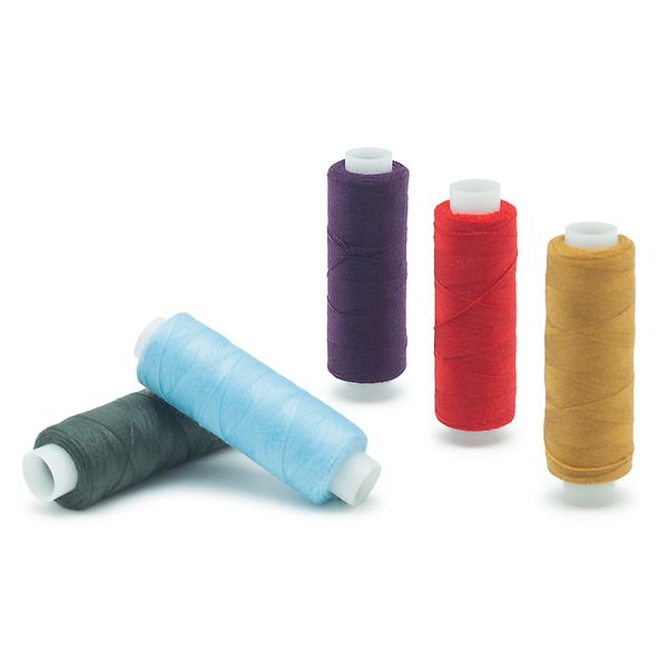Швейные нитки (набор) 40/2 200 м, ассорти, 10 катушек Astra&Craft, 1