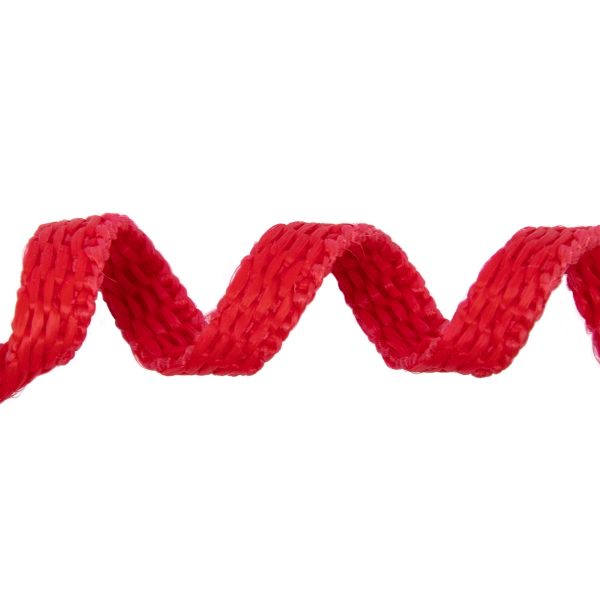 Стропа (ременная лента) 5 мм / 25 метров, толщ. 1.25 мм, [5.6 г/пог.м], 100% п/п, рис.9688, красный, Gamma С3857Г17