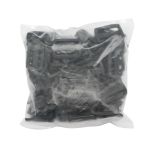 Пряжка, ПА, черный, 25 мм, 100 шт