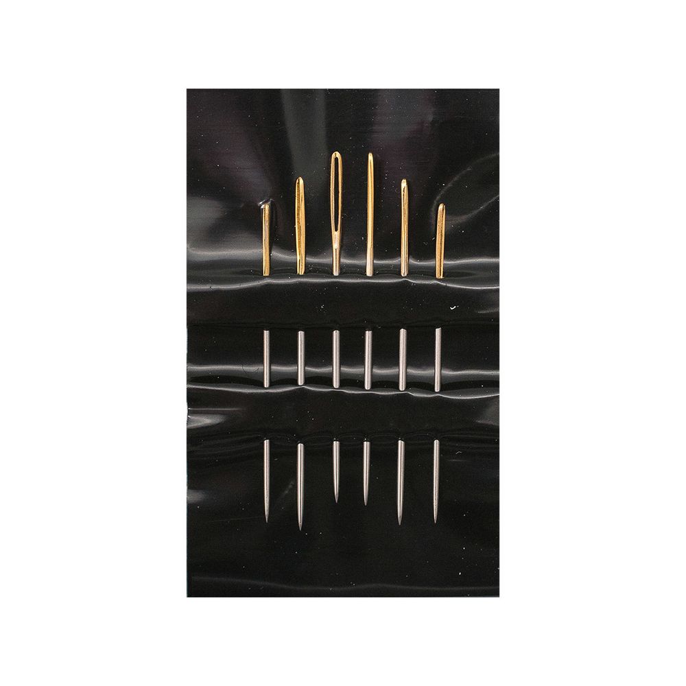 Иглы ручные для штопки №22/24, 6 шт, Pony