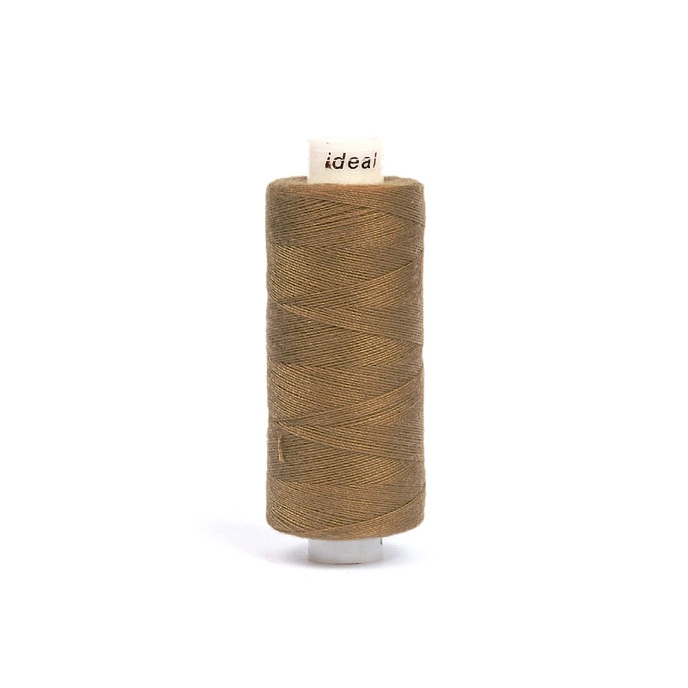 Нитки швейные джинсовые Ideal 20/3, 150 м, 10 катушек, цв.394 т.песок