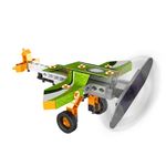 Конструктор пластиковый Самолет на солнечных батареях 63 элемент, Поделкин PKT-03