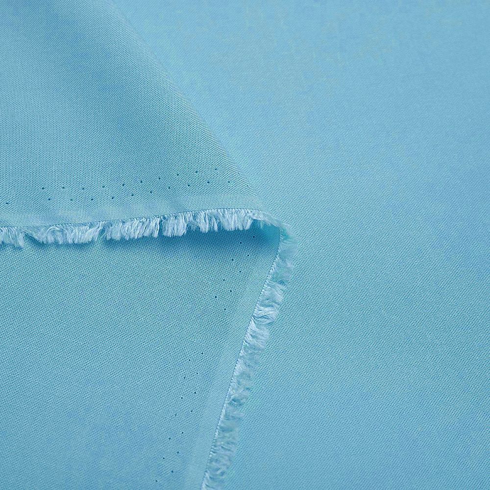 Штапель 110 г/м², 145 см / 2 метра, TBY-Vi-30-37.2, цв.37 голубой