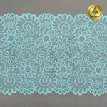 Кружево бельевое эластичное 205 мм / 3 м, TBY.YSTL00839, цв.L422 тиффани, Kruzhevo