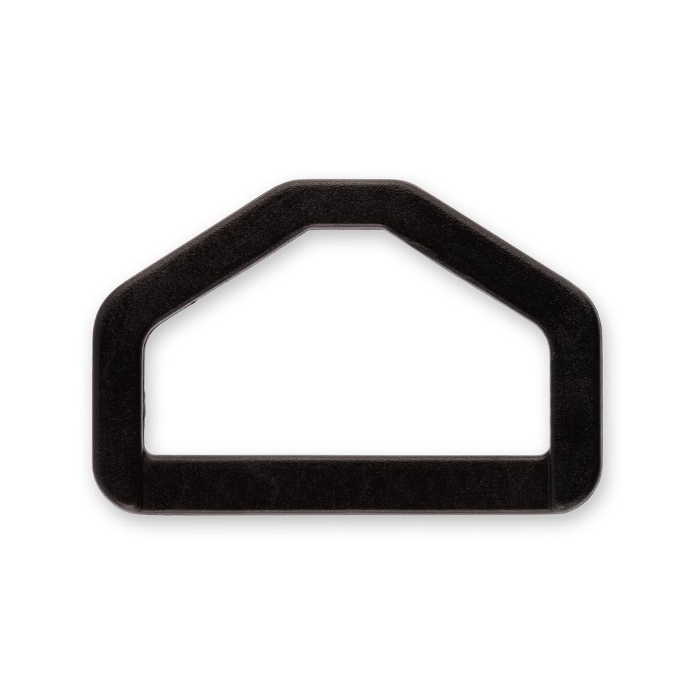 Полукольцо пластик 32 мм, 100 шт, черный, Gamma DRB001