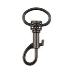 Карабин металл 13.0 мм (33х16 мм), 10 шт, 06 черн.никель, Gamma GH 105/13/10