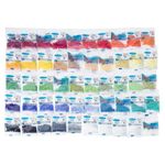 Бисер (набор) непрозрачный, размер 10/0, 50 цветов, 250 г (50 штук по 5 г), Preciosa