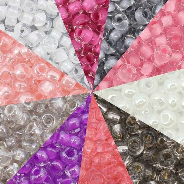 Набор бисера Preciosa №21, 50 г (10 цв. по 5 г), (№10/0 = ⌀2.3 мм)